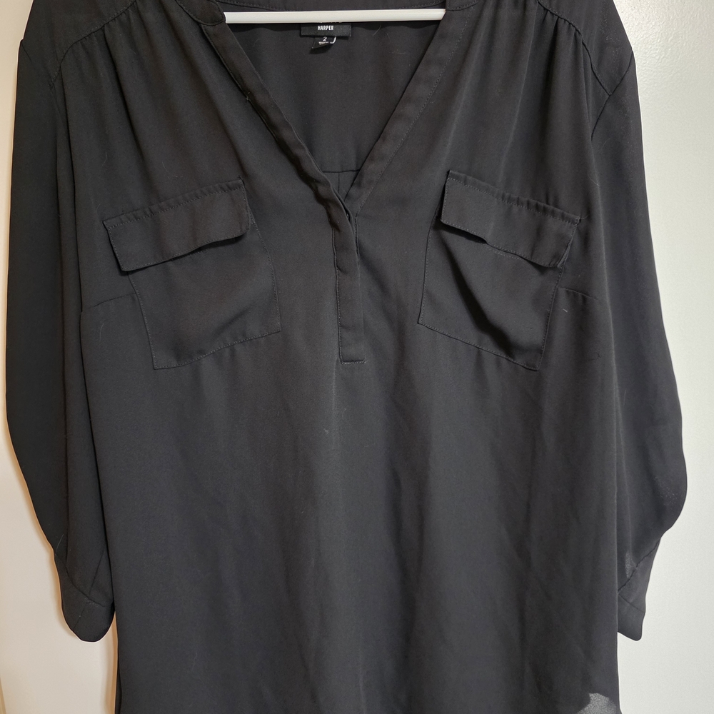 Elegant Black Blouse for Women